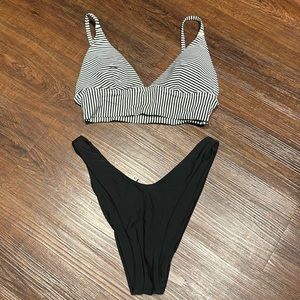 AERIE black bikini set